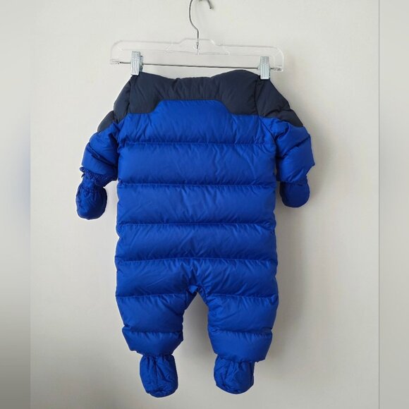 RALPH LAUREN | Down Snowsuit Biys Navy Sz 6M - Picture 3 of 4